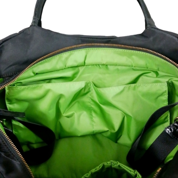 Kate Spade Black Nylon Diaper Bag Tote - Picture 8 of 16